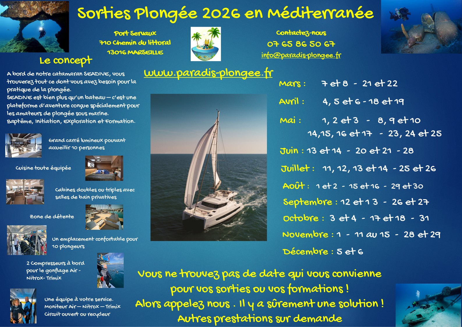 calendrier sortie 2026